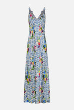 Load image into Gallery viewer, Wall To Wall Wonders V Neck Full Length Bias Slip Dress
