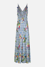 Load image into Gallery viewer, Wall To Wall Wonders V Neck Full Length Bias Slip Dress