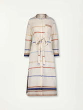 Load image into Gallery viewer, Anata Shirt Dress In Hulet Vanilla