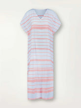 Load image into Gallery viewer, Dalila V Neck Kaftan In Tiki Skypop
