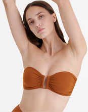 Load image into Gallery viewer, Show Ecorce Bandeau and ripon Bottom Bikini