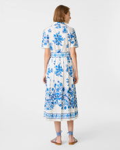 Load image into Gallery viewer, Claudia Dress in Cornflower Blue Chintz Print