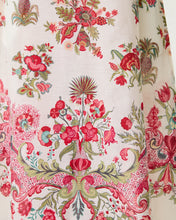 Load image into Gallery viewer, Giada Kaftan in Red Chintz Print