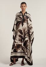 Load image into Gallery viewer, Kafka Silk Palm Print Kaftan