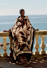 Load image into Gallery viewer, Kafka Silk Palm Print Kaftan