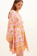 Load image into Gallery viewer, Ruellia Button Mini Dress