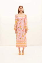 Load image into Gallery viewer, Ruellia Puff Maxi Dress
