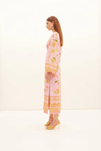 Load image into Gallery viewer, Ruellia Puff Maxi Dress