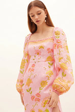 Load image into Gallery viewer, Ruellia Puff Maxi Dress