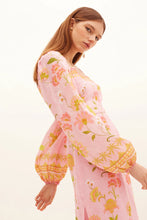 Load image into Gallery viewer, Ruellia Puff Maxi Dress