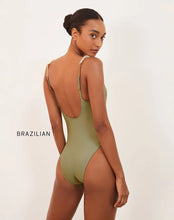 Load image into Gallery viewer, Brooke Li Olivine One Piece