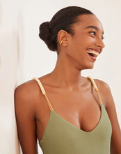 Load image into Gallery viewer, Brooke Li Olivine One Piece