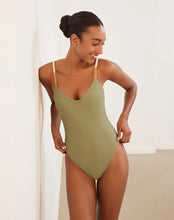 Load image into Gallery viewer, Brooke Li Olivine One Piece
