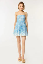 Load image into Gallery viewer, Christine Blue Lazuli Bandeau Dress
