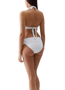 Brussels White Pique Bikini
