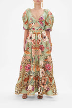 Load image into Gallery viewer, Grow and Glow Tiered Puff Sleeve Dress