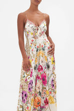 Load image into Gallery viewer, Destiny Calling Long Dress With Tie Front