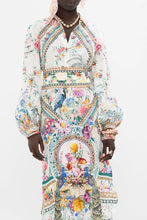 Load image into Gallery viewer, Plumes And Parterres High Low Midi Shirt Dress