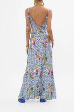Load image into Gallery viewer, Wall To Wall Wonders V Neck Full Length Bias Slip Dress