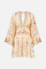 Load image into Gallery viewer, Adorned In Aranjuez Button Down Short Dress with Open Back