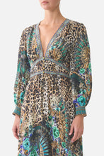 Load image into Gallery viewer, Flamenco Euphoria Button Dress With Shaped Waistband