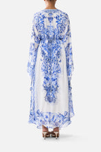 Load image into Gallery viewer, Ceramic Panoramic Long Kaftan With Waist Detail