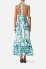 Load image into Gallery viewer, Balearic Bebé Ruffle Neck Halter Dress