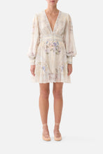 Load image into Gallery viewer, Laced With Love Button Front Frill Dress