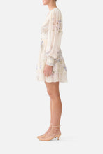 Load image into Gallery viewer, Laced With Love Button Front Frill Dress