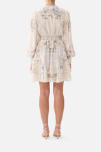 Load image into Gallery viewer, Laced With Love Button Front Frill Dress