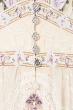 Load image into Gallery viewer, Laced With Love Kimono Sleeve Dress With Shirring Detail