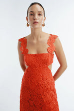 Load image into Gallery viewer, Miramar Flame Maxi Dress