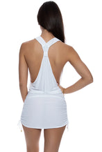 Load image into Gallery viewer, Cosita Buena T-Back Mini Dress – White