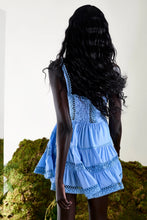 Load image into Gallery viewer, Lenora Short Blue Dress