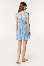 Load image into Gallery viewer, Ciao Blue Lazuli Mini Dress