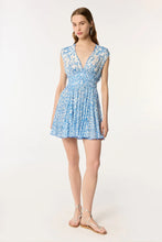 Load image into Gallery viewer, Ciao Blue Lazuli Mini Dress