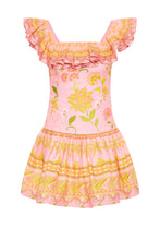 Load image into Gallery viewer, Ruellia Squared Mini Dress
