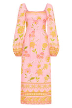 Load image into Gallery viewer, Ruellia Puff Maxi Dress