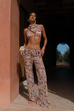 Load image into Gallery viewer, Scarlet Trousers in Fluid Marble