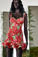 Load image into Gallery viewer, Sunil Green Morgana Blossom Short Dress