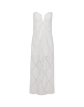 Load image into Gallery viewer, Eyelet Zhen Long Dress
