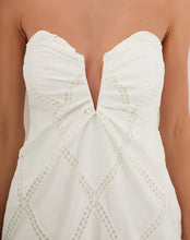 Load image into Gallery viewer, Eyelet Zhen Long Dress