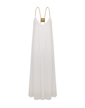 Load image into Gallery viewer, Rebeca Long Off White Dress