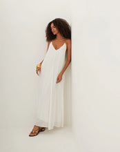 Load image into Gallery viewer, Rebeca Long Off White Dress