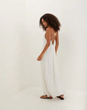 Load image into Gallery viewer, Rebeca Long Off White Dress