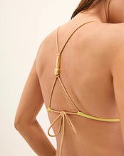 Load image into Gallery viewer, Firenze Nancy T Back Tri Bikini - Lemonade