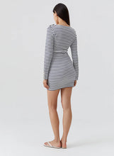 Load image into Gallery viewer, Agata Navy Stripe Dress