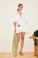 Load image into Gallery viewer, Camelia embellished mini dress