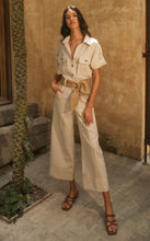 Load image into Gallery viewer, Sabana Belted Linen Jumpsuit