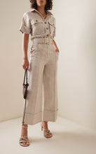Load image into Gallery viewer, Sabana Belted Linen Jumpsuit